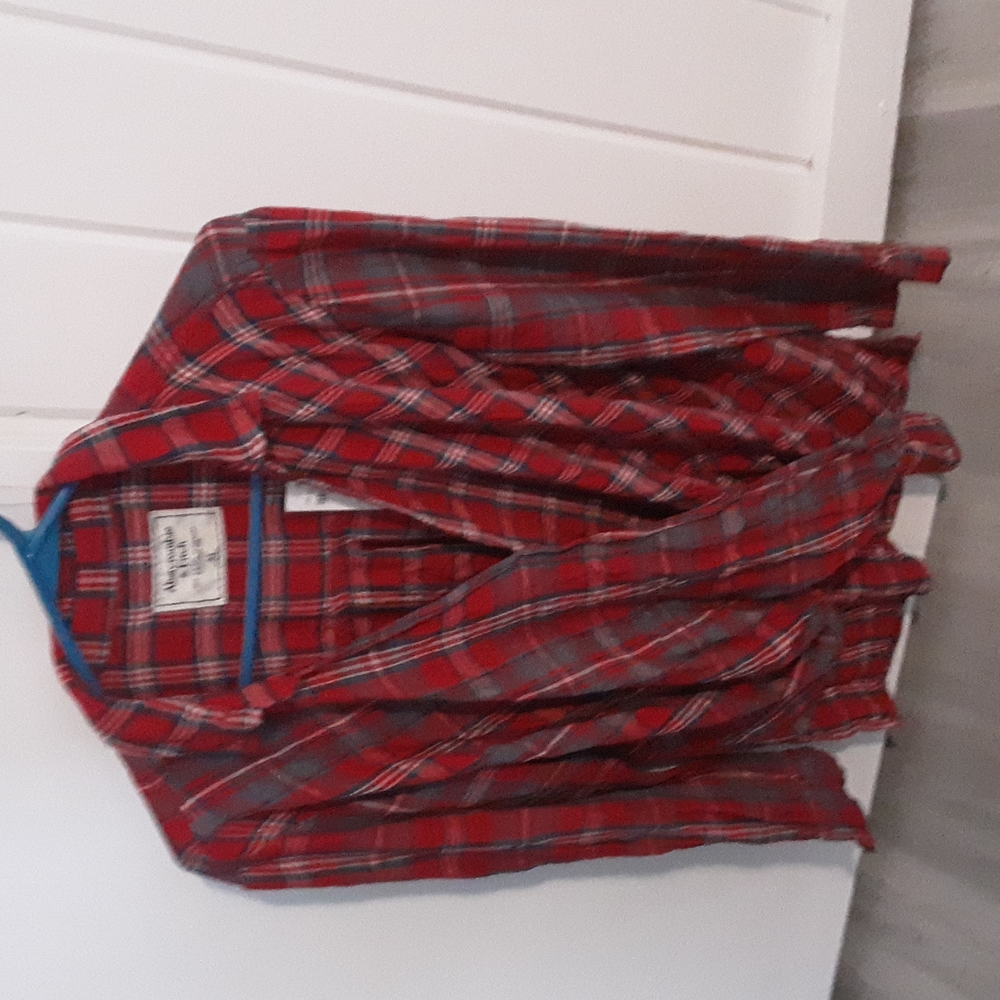 Abercrombie Fitch plaid shirt M Nwt